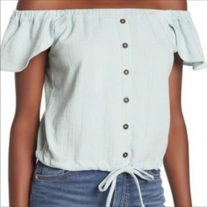 Madewell Off the Shoulder Top